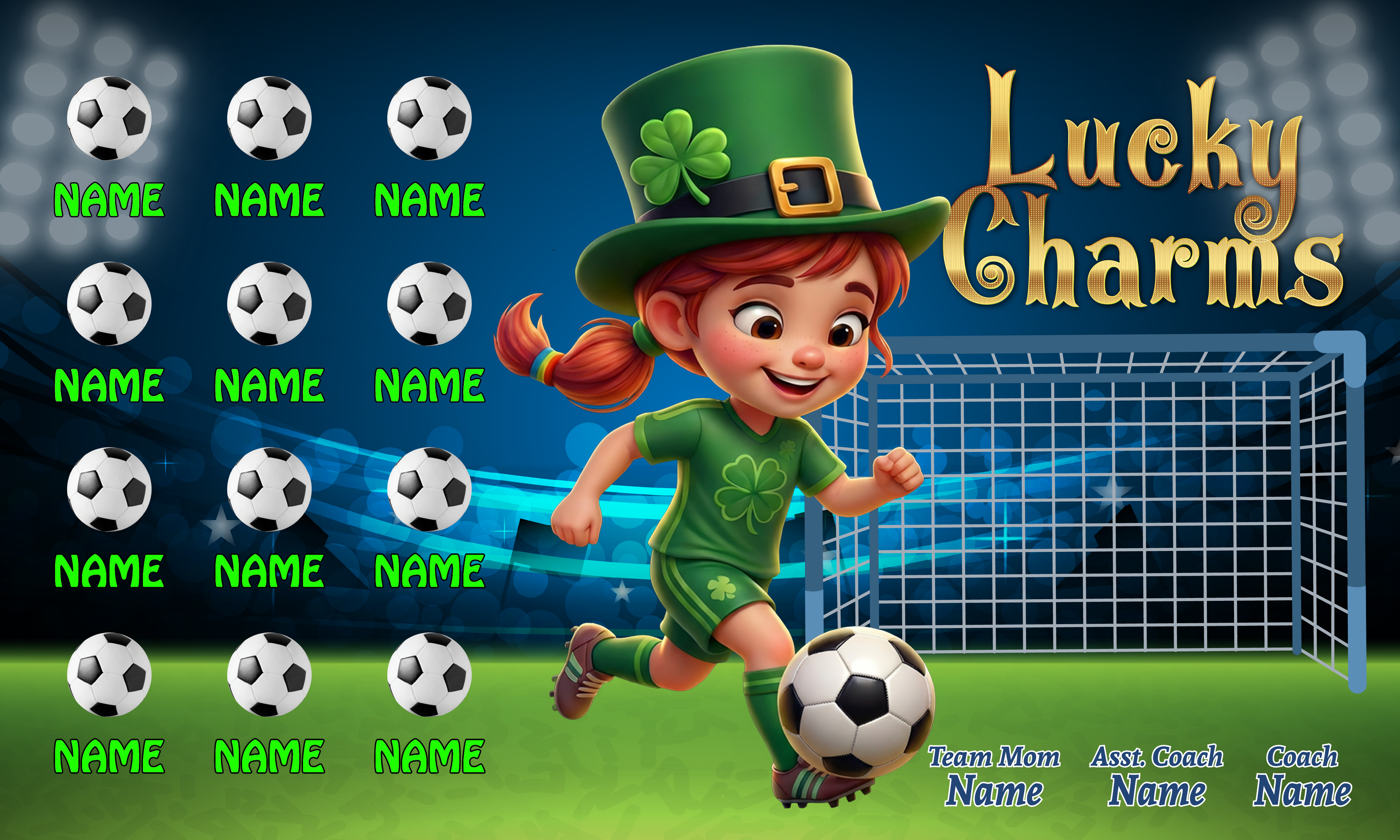 1040 Lucky Charms Standard Banner 3x5