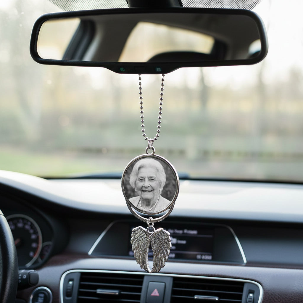 Personalized Car Charm Memorial