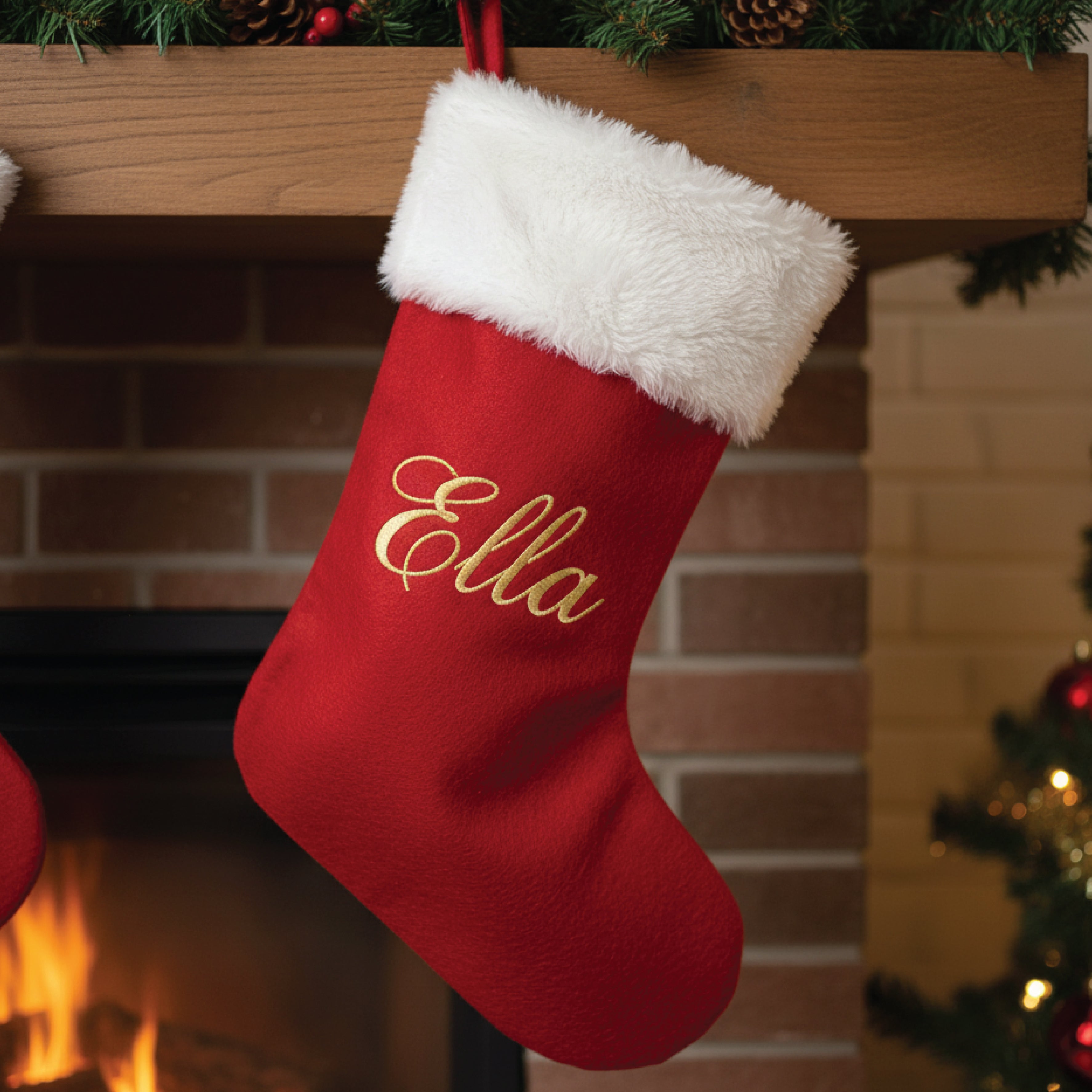 Printed Personalized stocking