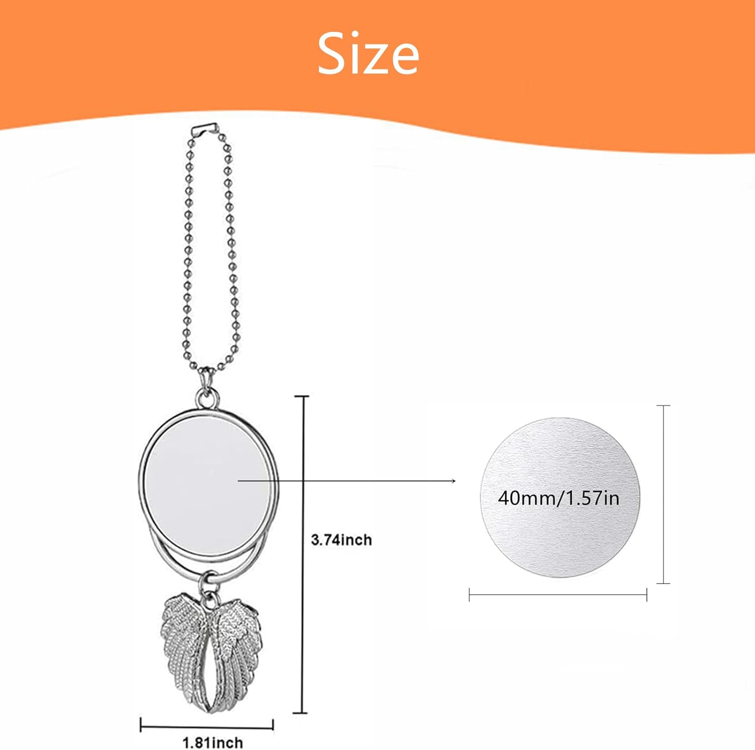 Personalized Car Charm