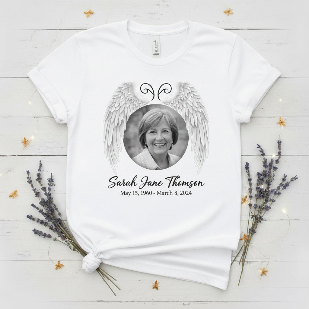 Personalized memorial shirt